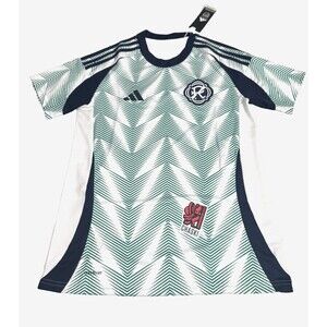 Adidas New England Revolution 25 Pine Tree MLS Soccer Jersey Kids Large IV9867